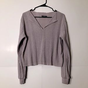 3/$20 SHEIN Long Sleeve Sweater Dusty Purple XS